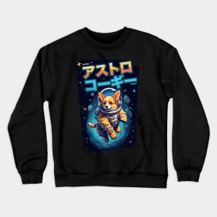 The Cosmic Adventure of Astro Corgi Crewneck Sweatshirt